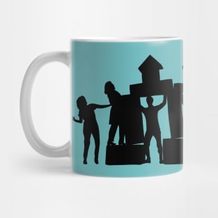 Falsettos Sillhouette Mug